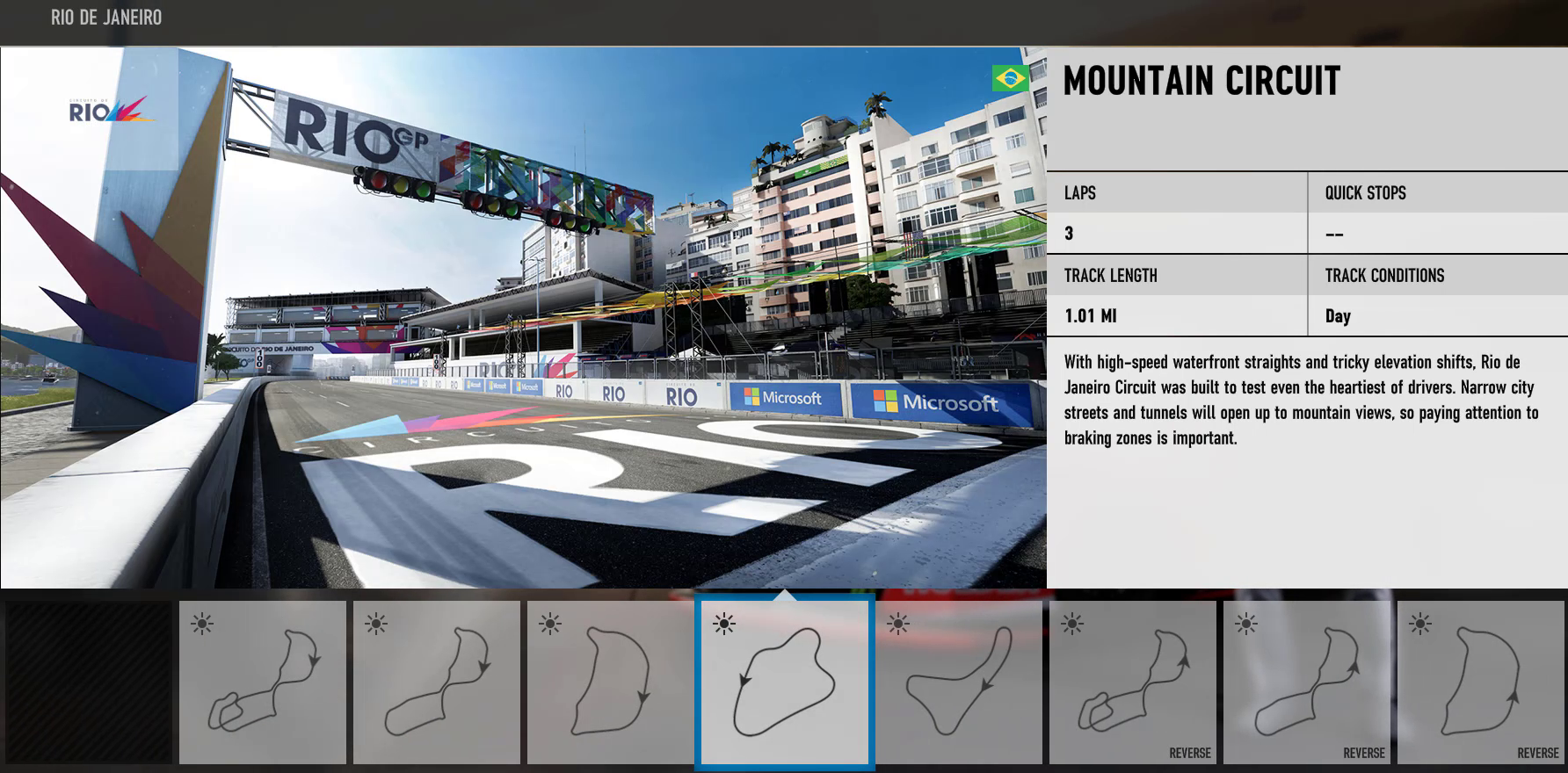 Forza Motorsport 7 Track Layouts